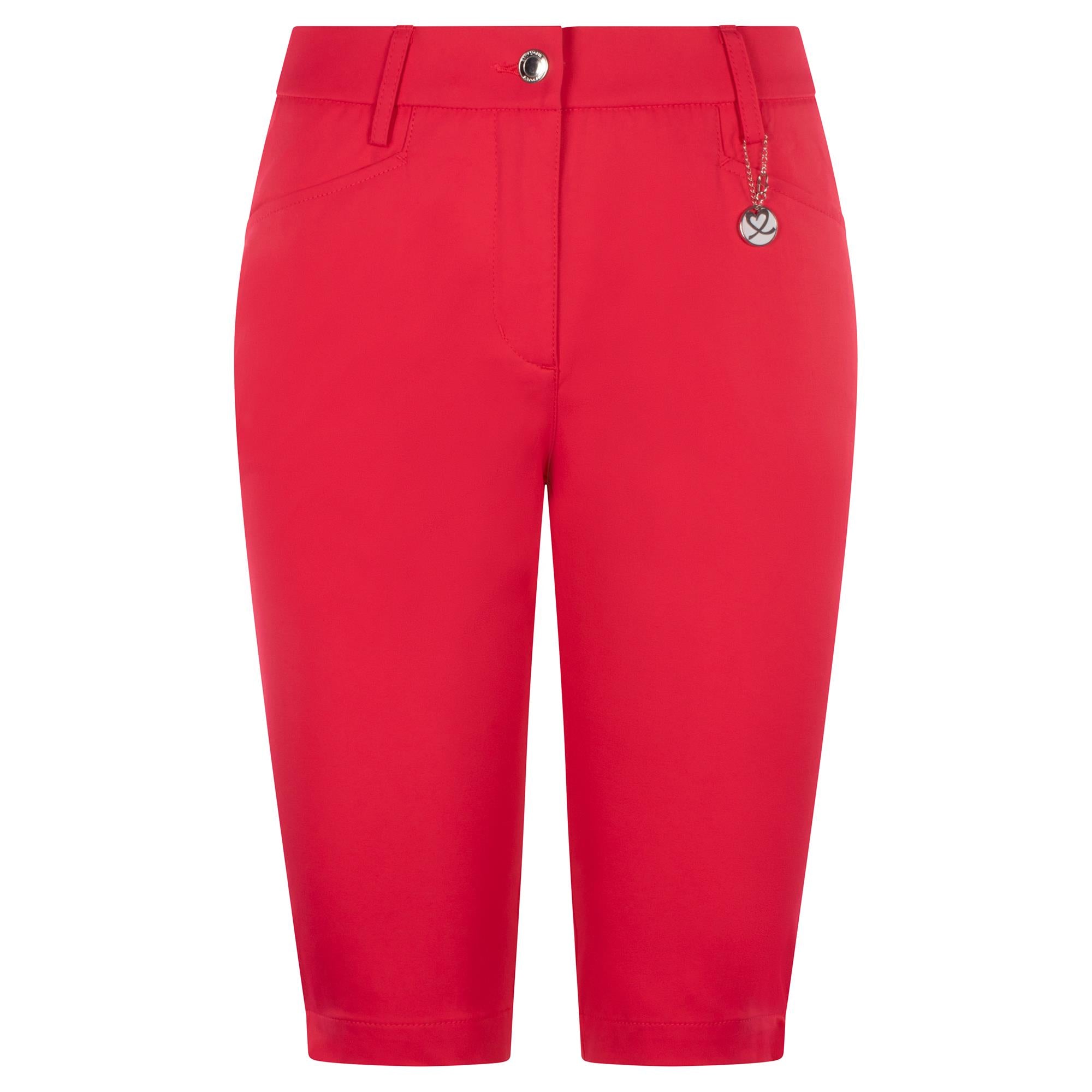 Daily Sports Lyric V2 Ladies Golf Bermuda Shorts Intense Coral 60CM